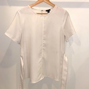 Ann Taylor tie-front blouse